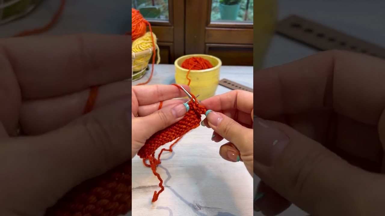 3️⃣ Punto Revés Continental 🧶 Aprende el Segundo Punto Básico del Tejido