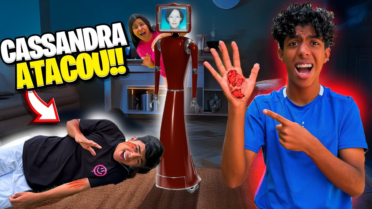 A CASSANDRA ATACOU O GABRIEL E O ESTEVÃO E O PIOR ACONTECEU!! *oque vamos fazer?