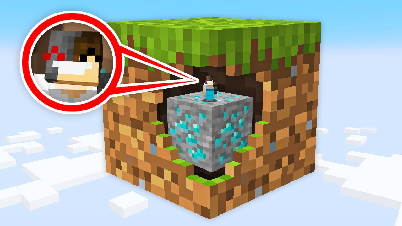 Minecraft But It's Only 1 MEGA Block...
