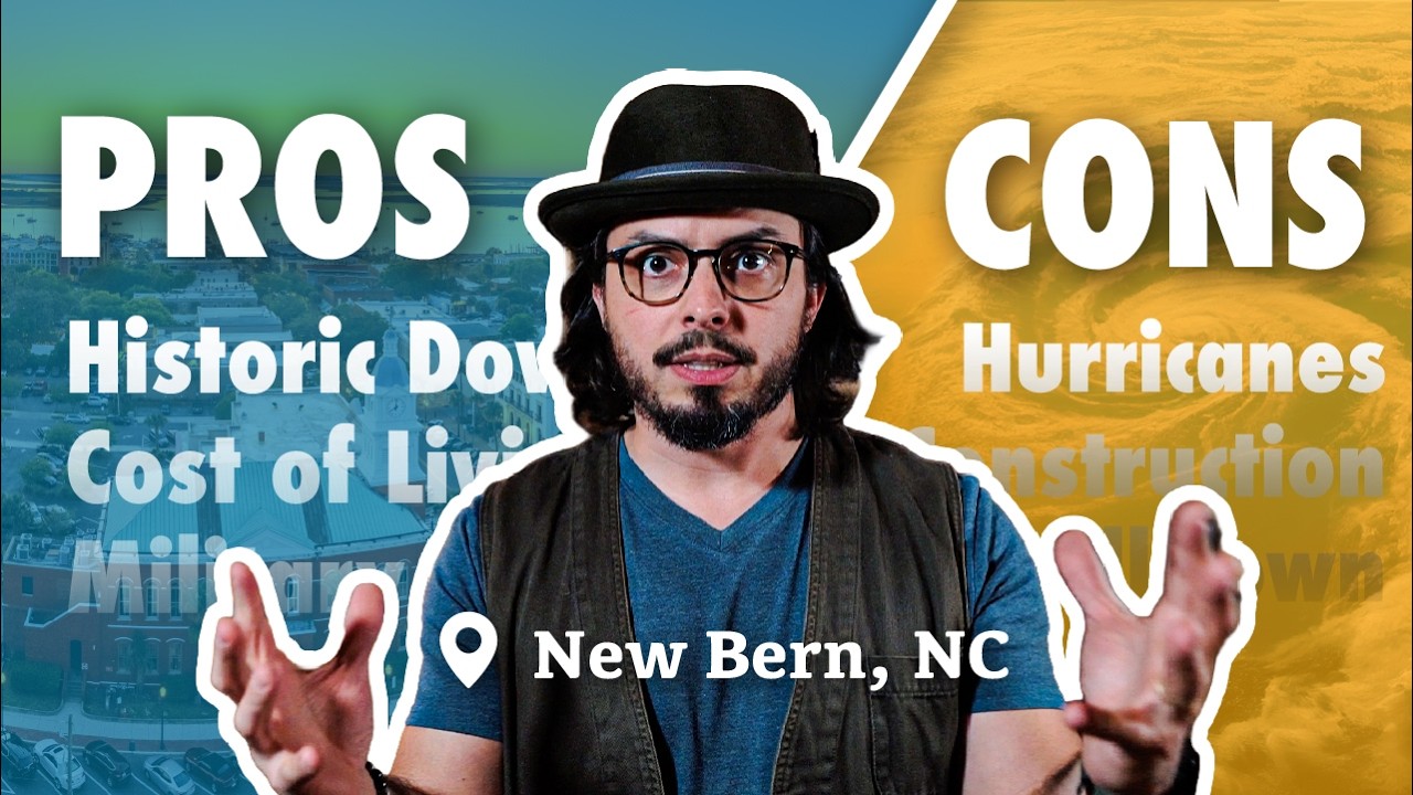 Pros and Cons of Living in New Bern, NC...I moved here 10 years ago!