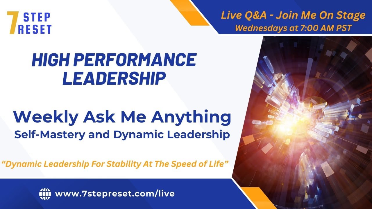 Live Ask Me Anything - High Performance Leadership Q&A
