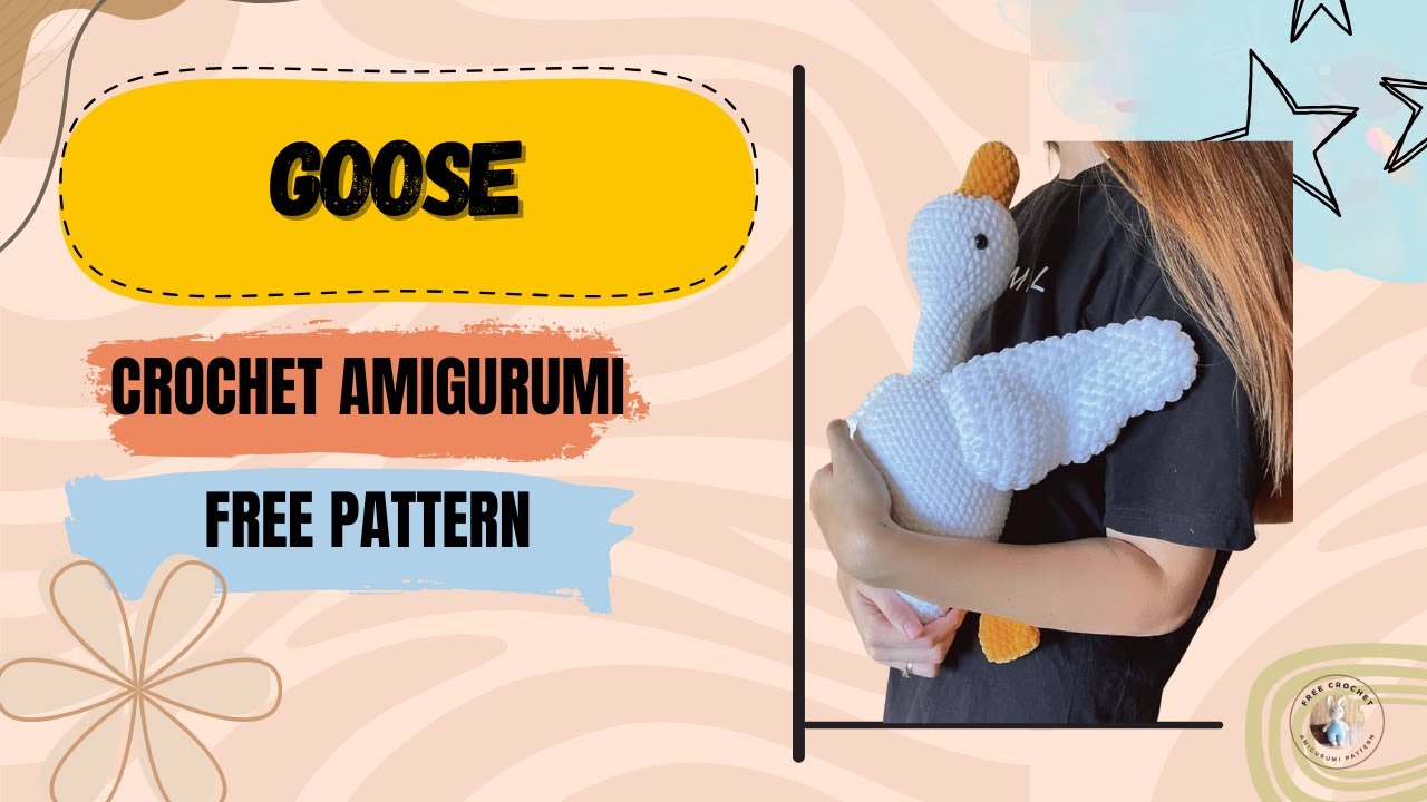 Free Amigurumi Goose Crochet Pattern