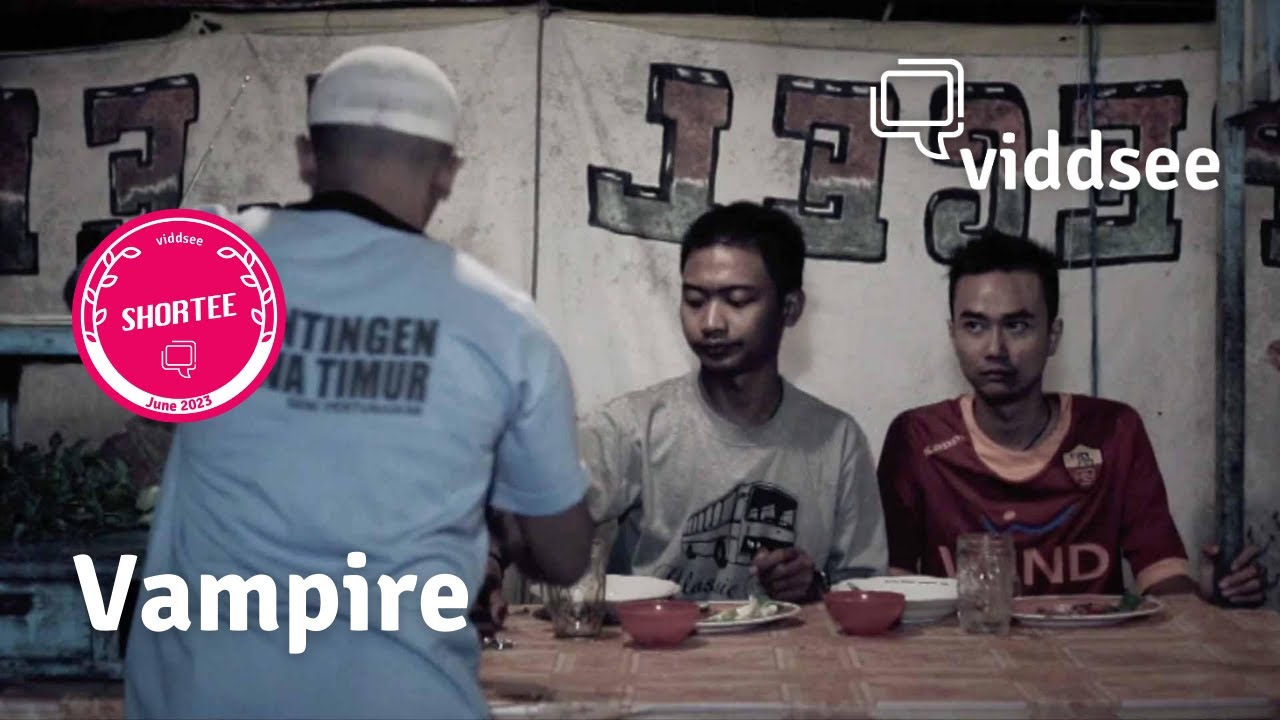 #shortee: Vampire - Having supper near a haunted graveyard? Think again. // Viddsee.com
