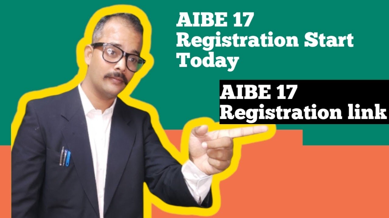 AIBE 17 Latest update! Registration start