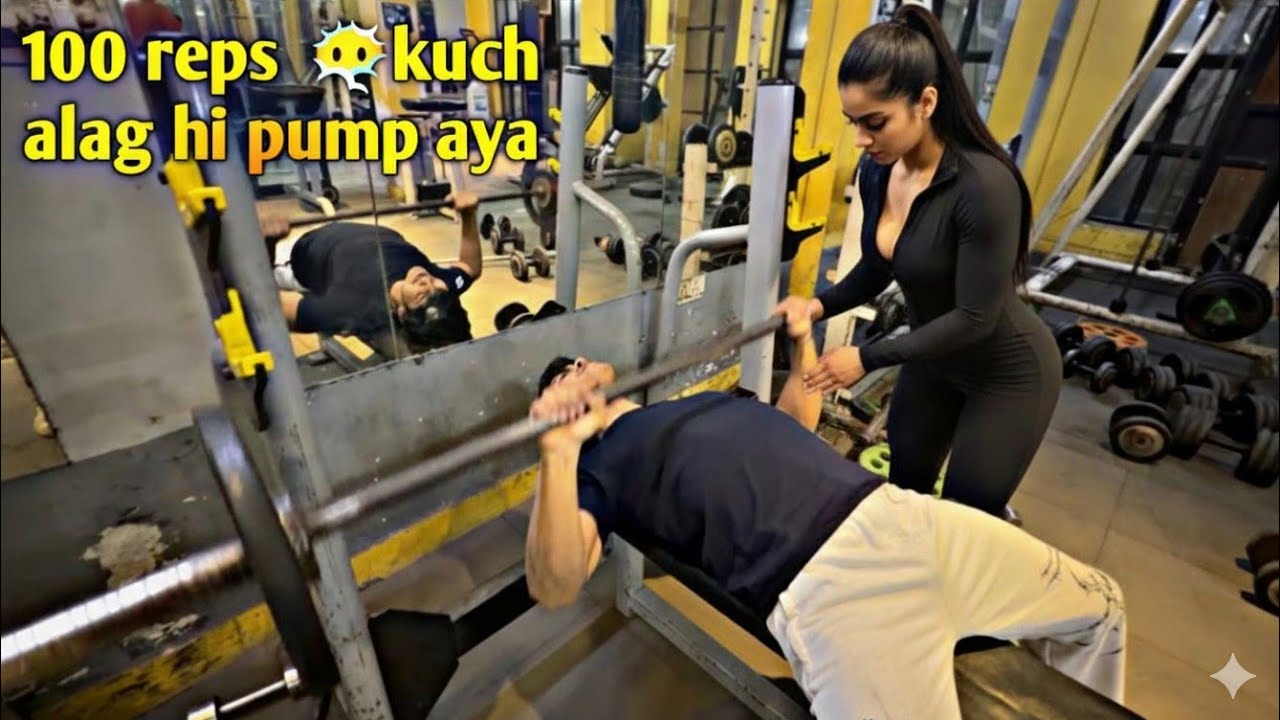 100 Reps Ke Baad Chest Ka Haal 😵&zwj;💫 | Gym Reality