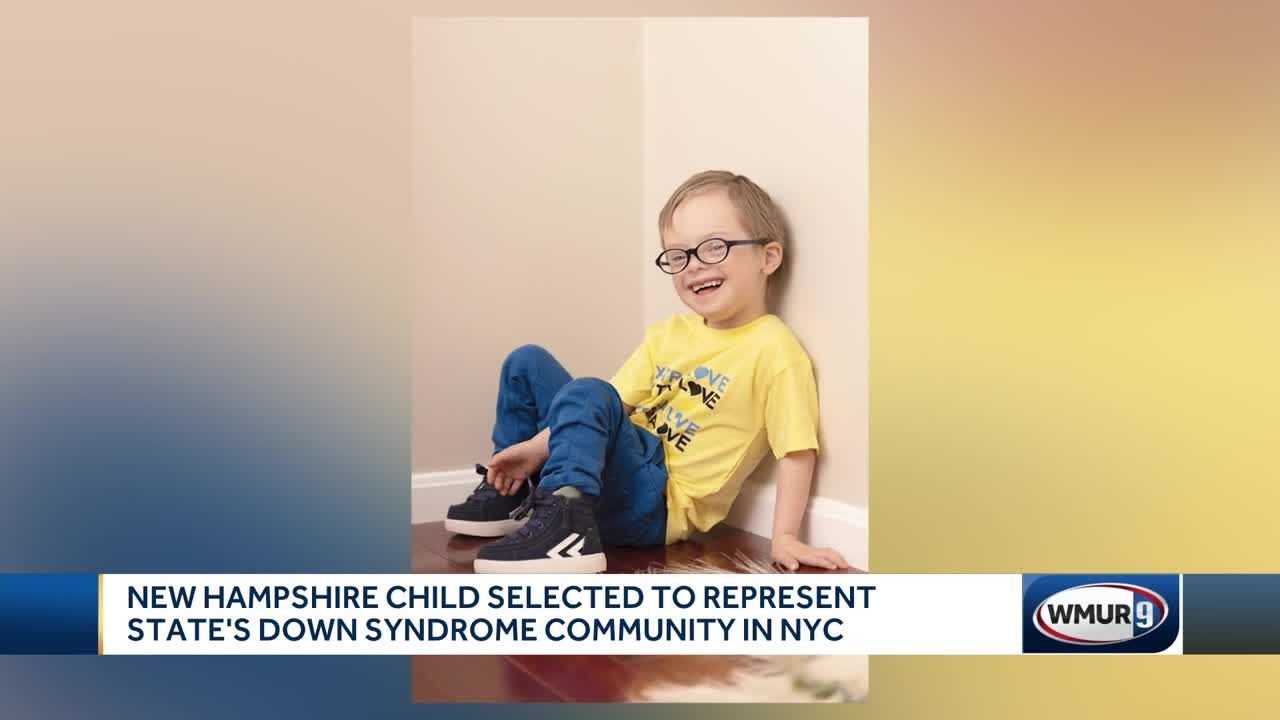 NH child selected to represent state's Down syndrome community in NYC