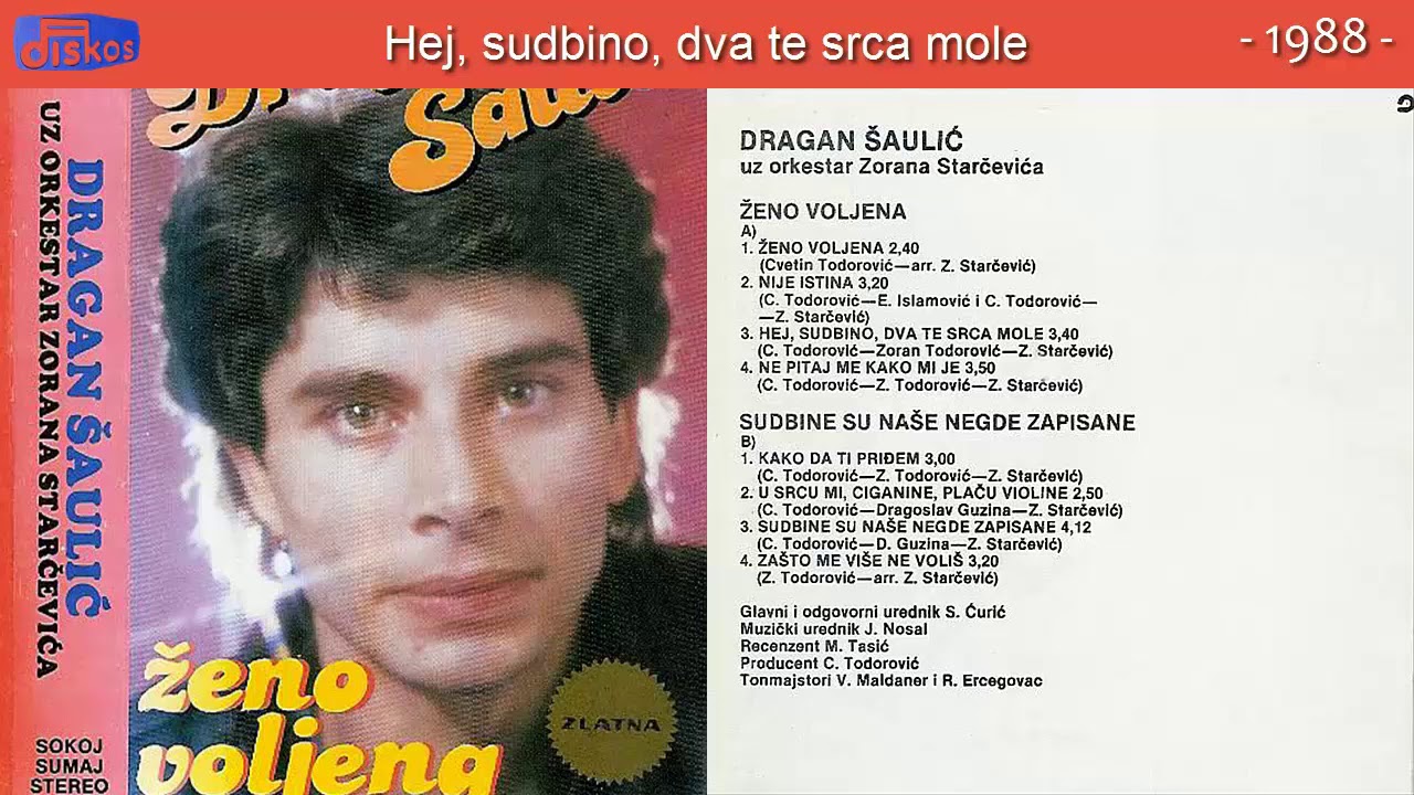 Dragan Saulic - Zeno voljena - (Audio 1988) - CEO ALBUM