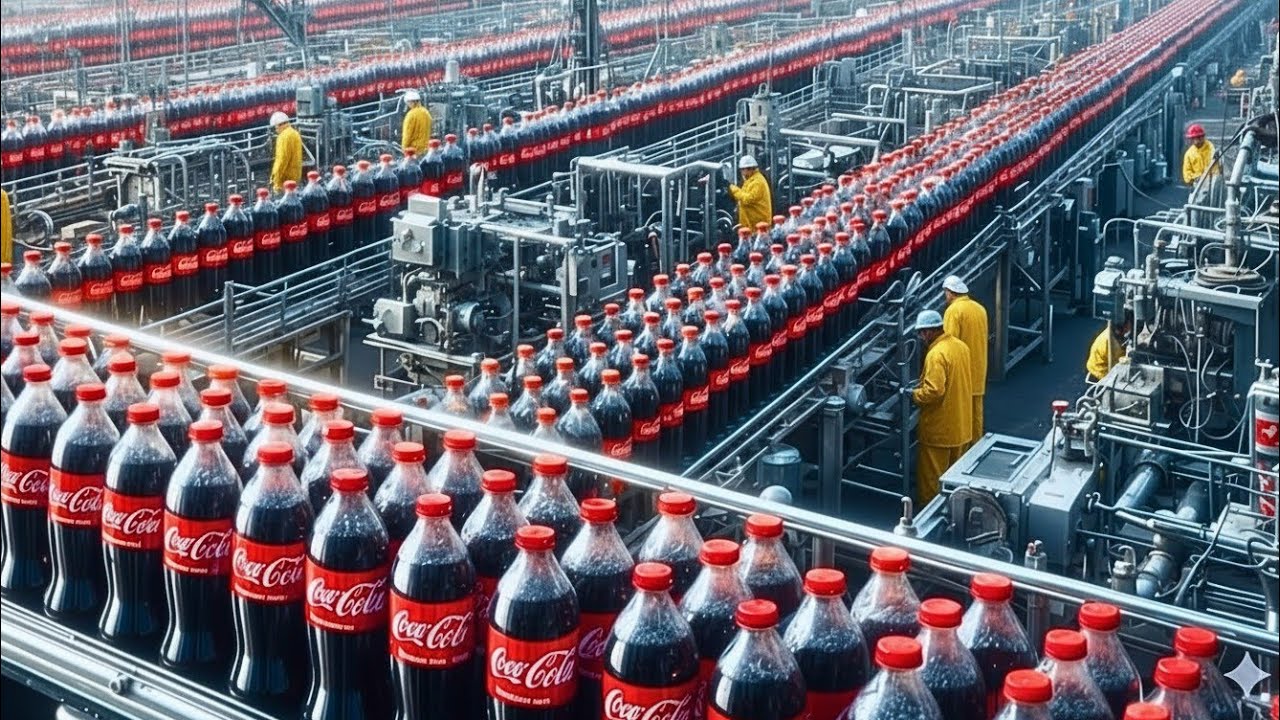 Inside the Billion-Dollar Secret Factory: How Coca-Cola Is Really Made Today Modern Production 