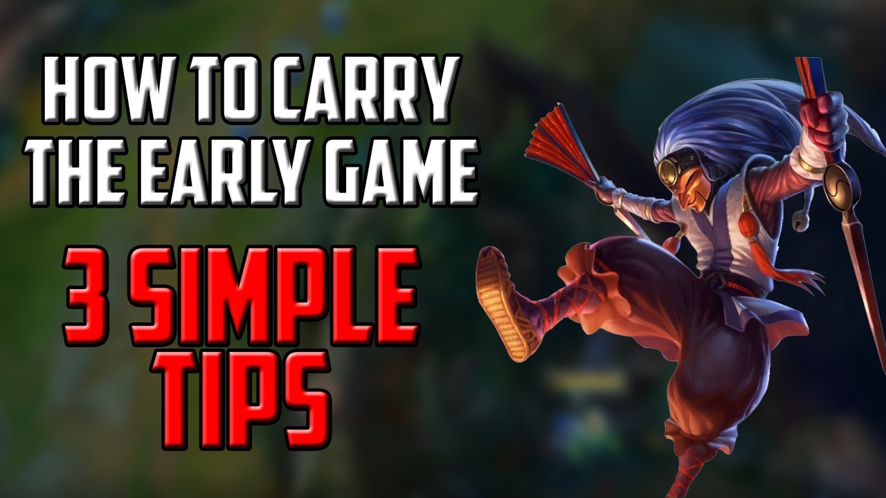 How to Carry the Early Game with 3 simple Tips - Shaco Guide