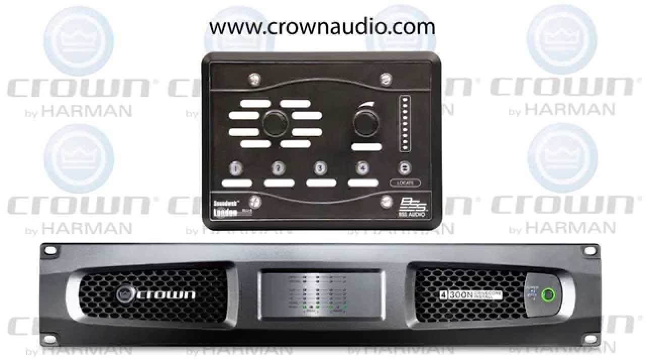 Crown | DriveCore Install Network & BSS Audio BLU8v2