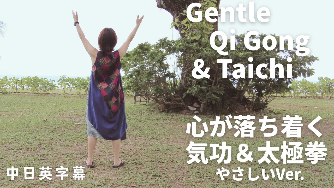 #100 Gentle Qigong and Tai Chi to Calm the Mind | 心が落ち着くやさしい気功・太極拳 | 心情平静之温和气功太极拳