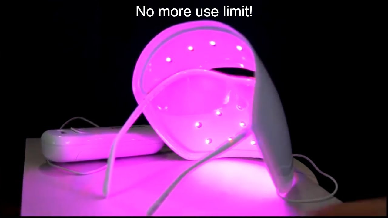 Neutrogena Light Mask - Mod to: Disable Timer -  Change Batteries - Remove Use limit - Hack