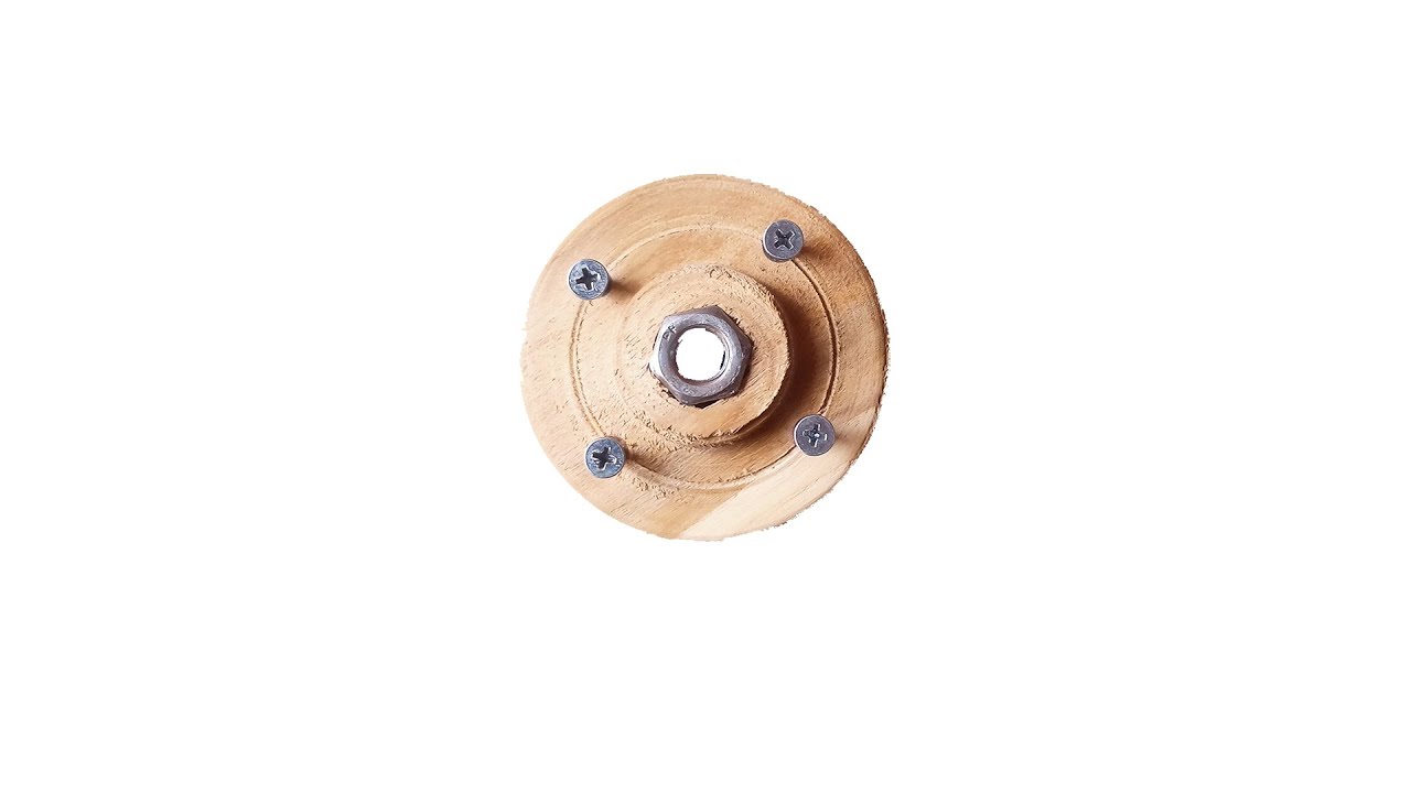 How to make wooden faceplate for lathe