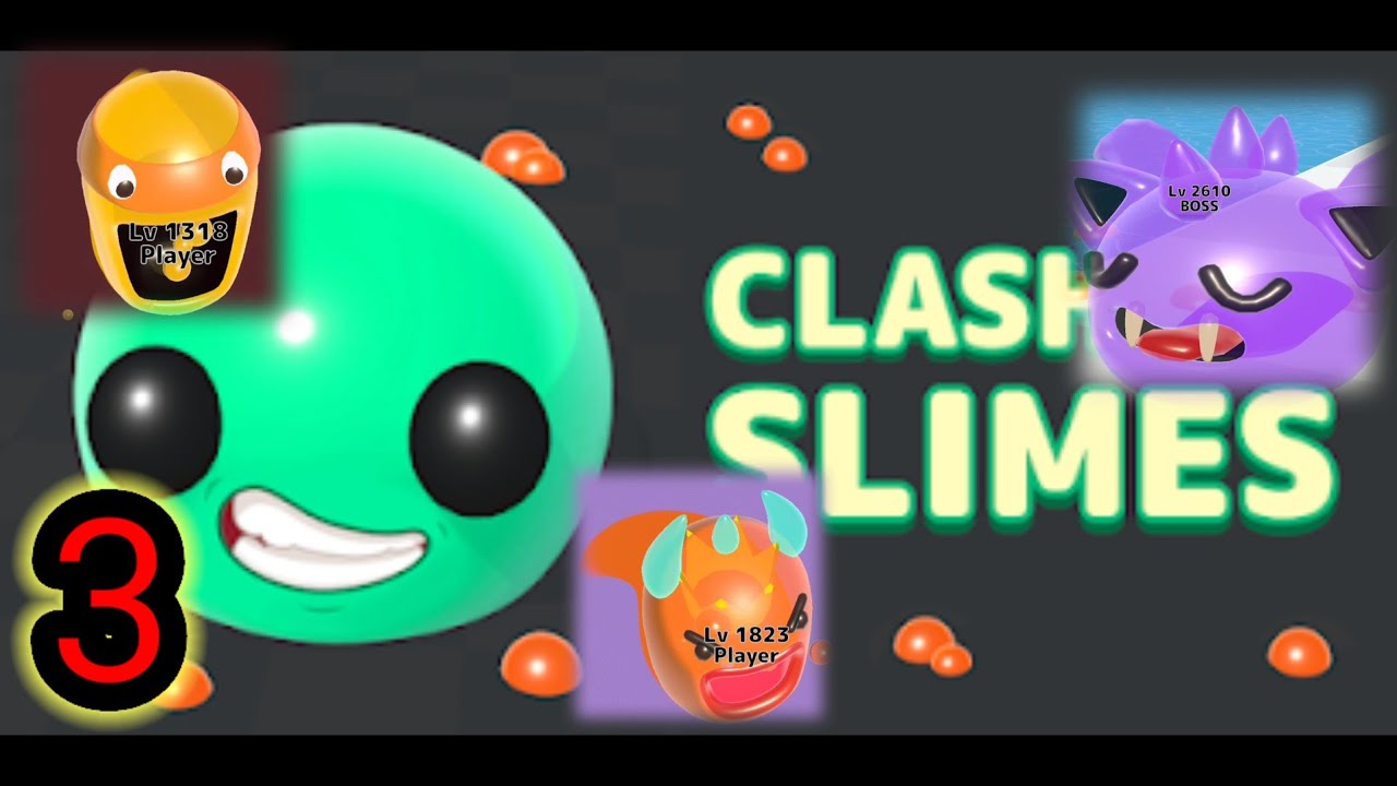 Clash of Slimes : IO Game - Level Up Slime Battle Asmr (Android iOS)