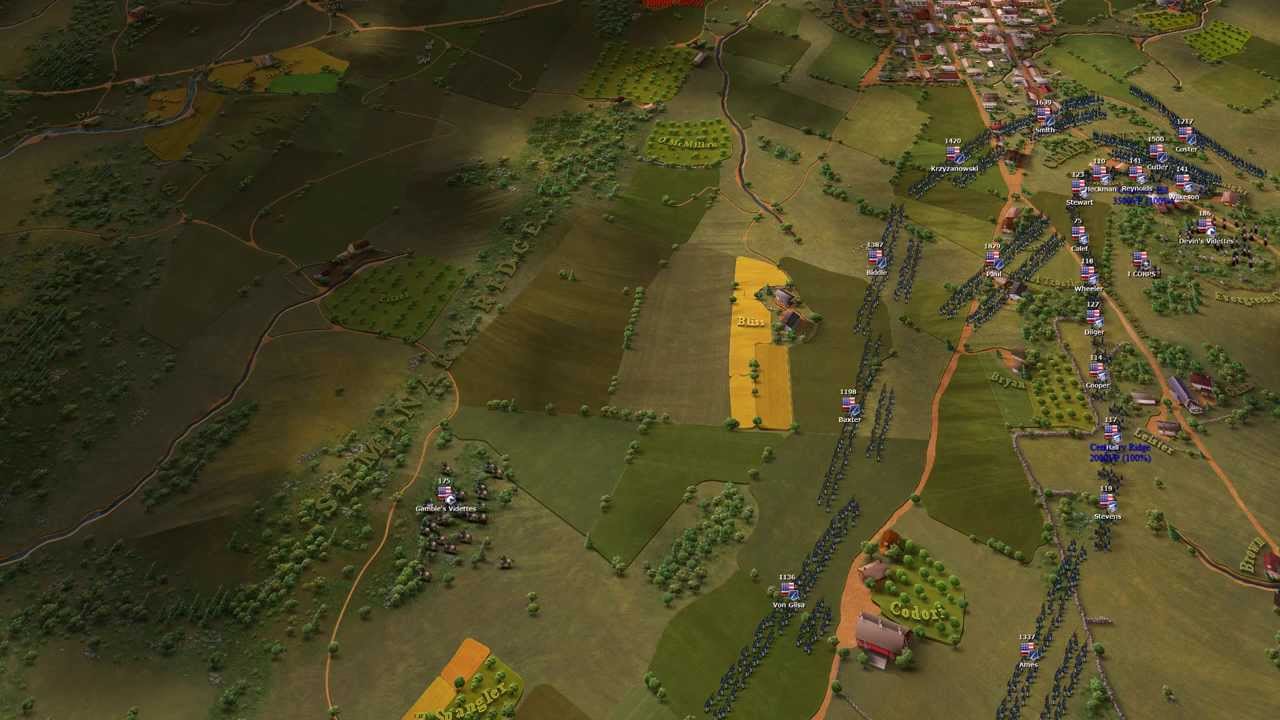Ultimate General: Gettysburg "Cavalry Recon"