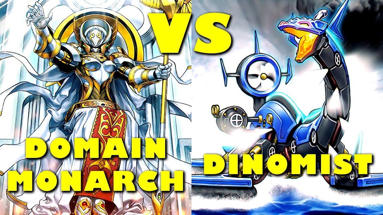 Real Life Yugioh - DOMAIN MONARCH vs DINOMIST | May 2018 Scrub League