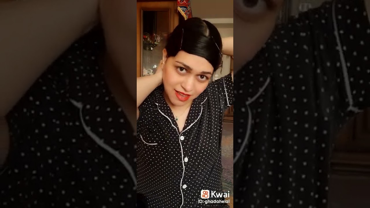 لفة الشعر الطاقية مع غادة هلال