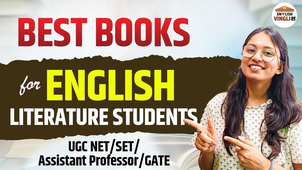 Best Books for English Literature | GATE/AP/SET/UGC NET English Books | English Vinglish