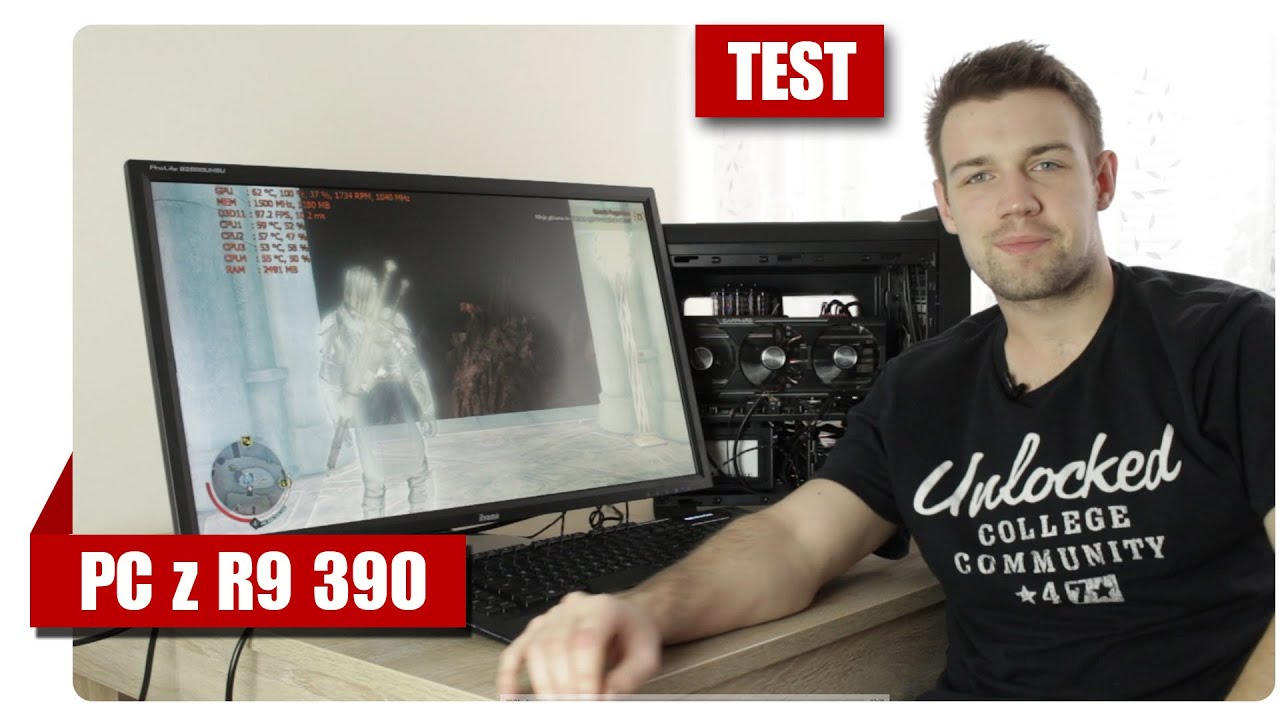 Składamy komputer dla widza z AMD Radeon R9 390 | prezentacja