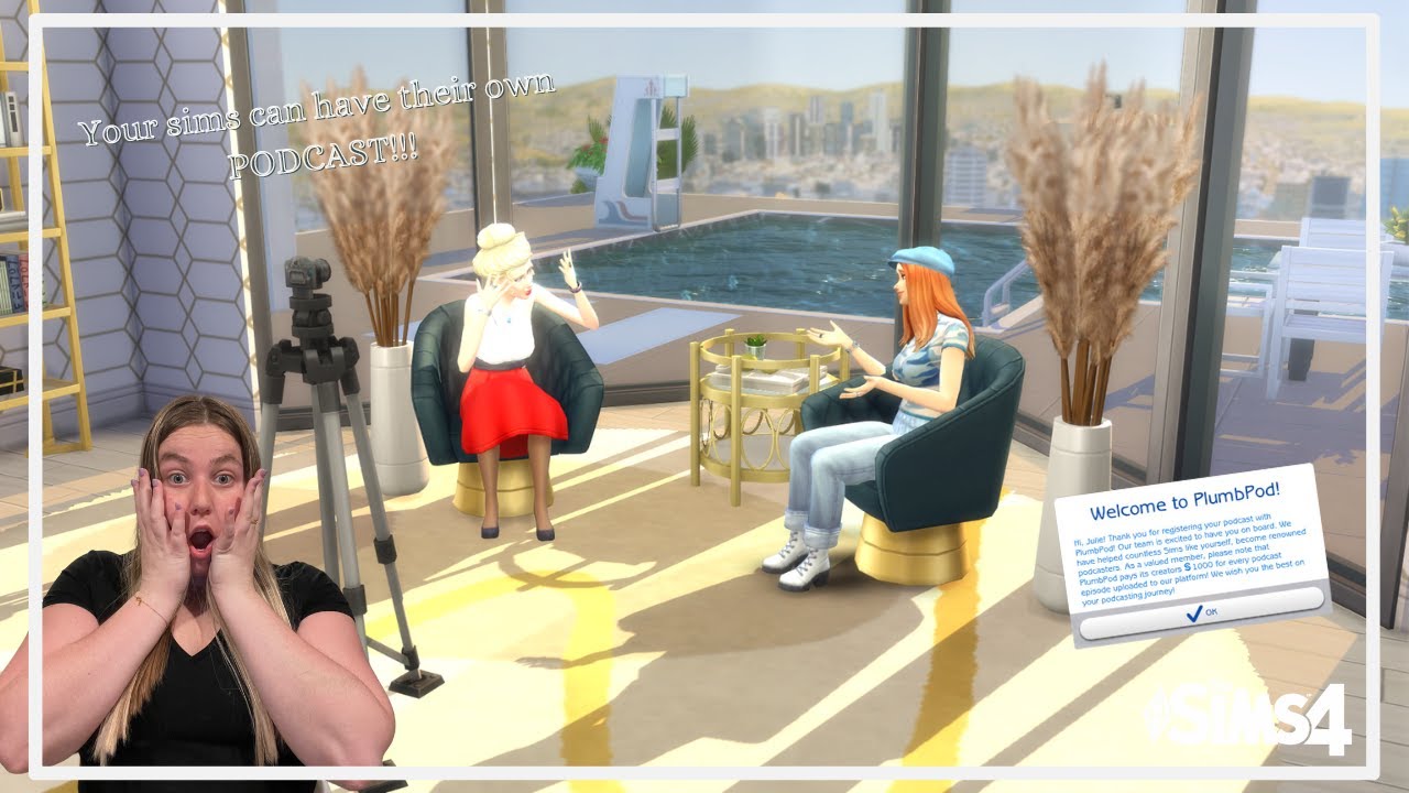 Your Sims Can Start Their Own Podcast in The Sims 4 | Mod Review