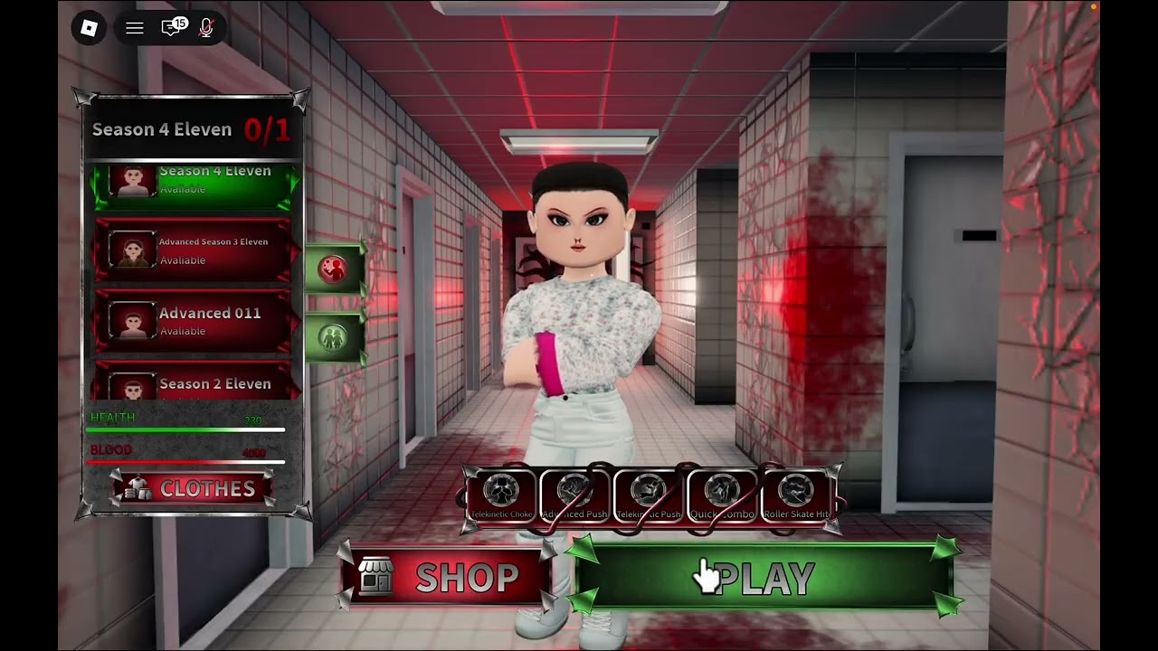 Playing As Season 4 Eleven In Stranger Things Universe