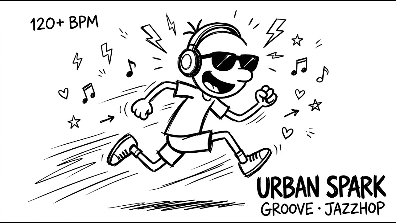 Groove Pop | Electric Heartbeat 😎 Upbeat Jazz Rap for City Dates