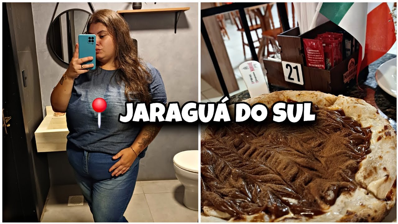 FOMOS EM UMA PIZZARIA ITALIANA EM JARAGUÁ DO SUL 