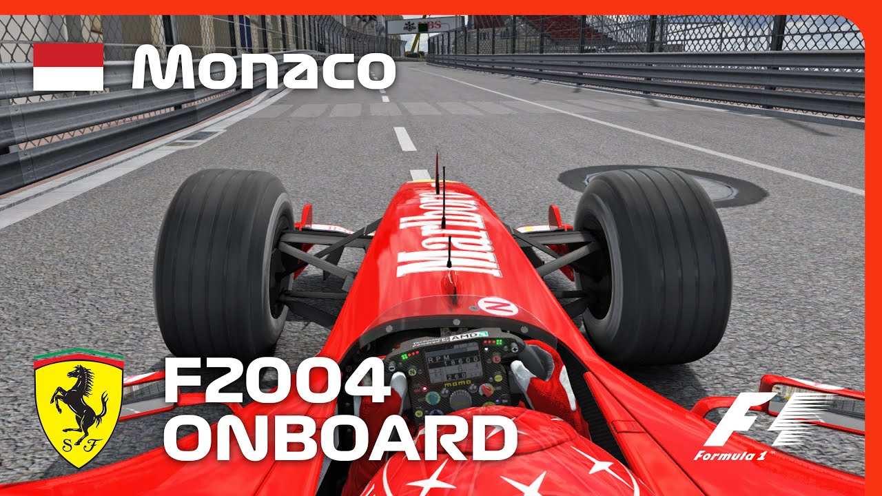 Ferrari F2004 - Monaco Onboard Lap | Assetto Corsa