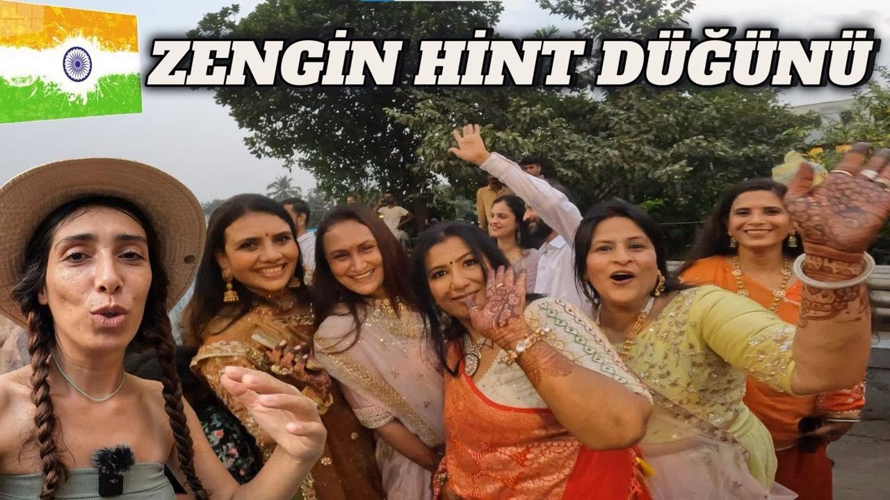 Hindistan’a Düğüne Çağırdılar Bende Geldim! Çıkıp Ortada Oynadım🇮🇳