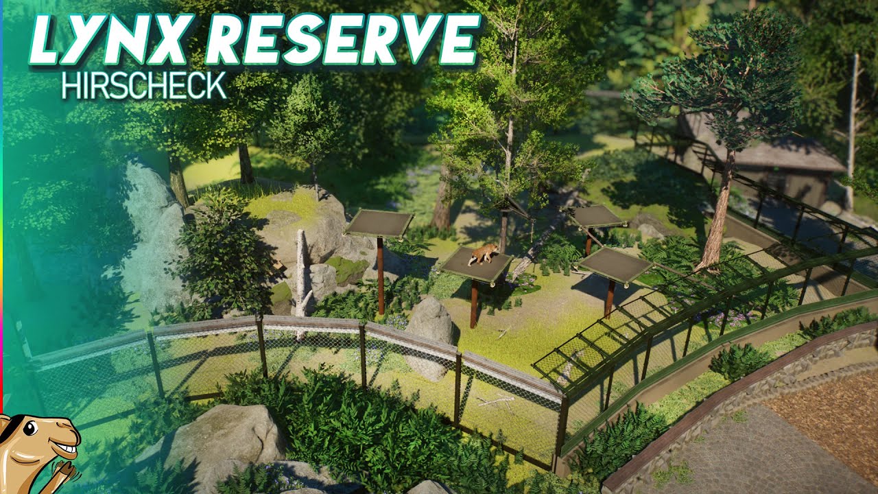 Lynx Nature Reserve - Hirscheck Wildlife Park Black Forrest - Planet Zoo Speedbuild Ep 3