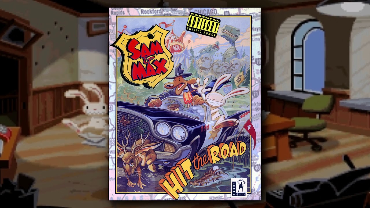 Sam & Max Hit The Road rendered with UHD SoundFont