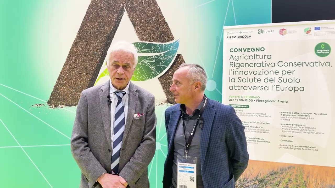 La meccanizzazione per l'Agricoltura Rigenerativa Conservativa - Intervista a Luigi Sartori