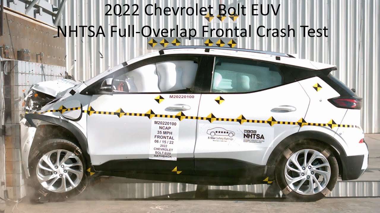 2022-2023 Chevrolet Bolt EUV NHTSA Full-Overlap Frontal Crash Test