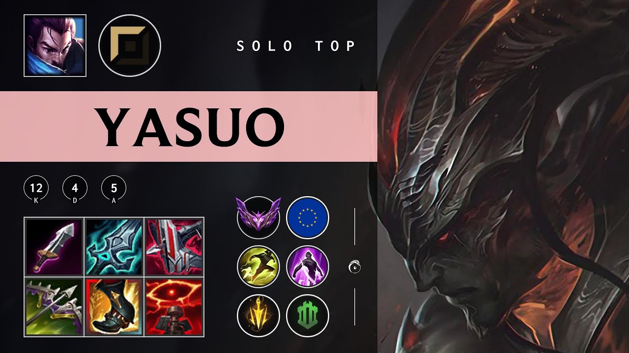 Yasuo Top vs Yorick - EUW Master Patch 25.24