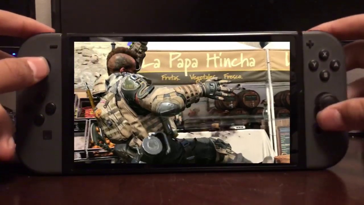 LEAKED Call of Duty Black Ops 4 Nintendo Switch Gameplay