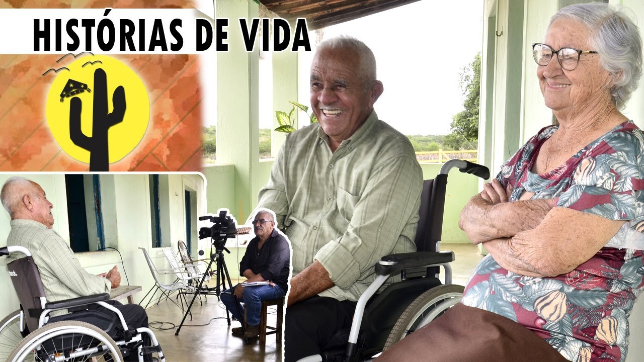 Zé Capitulino e Dona Helena contando suas HISTÓRIAS | Eles são Personalidades do Sertão NORDESTINO 🌵
