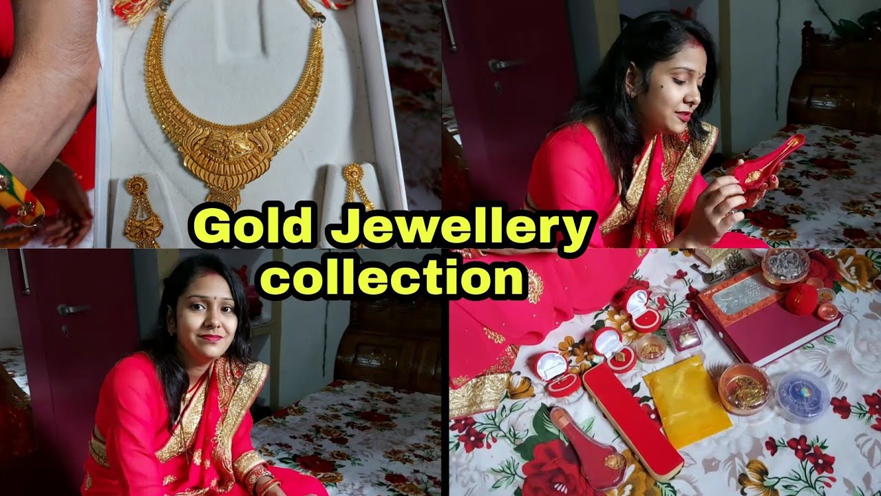 Vlog 224# My Gold Jewellery collection💝 ! Anjali Maneesh Singh #anni_mani _gossip