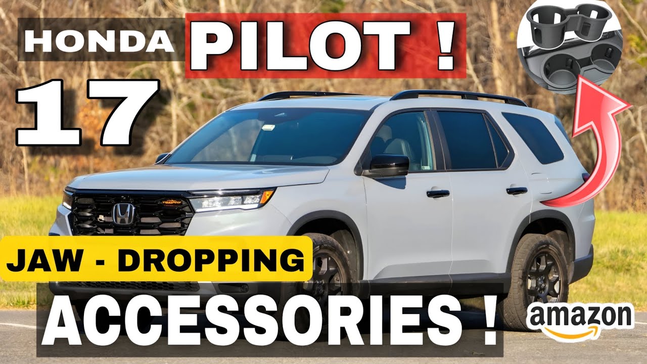 Top 17 Must-Have Honda Pilot Accessories on Amazon 🔥 #HondaPilotAccessories #usa