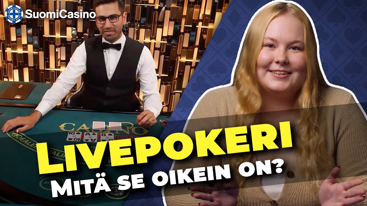 Pokerin perusteet osa 11: Livepokeri &spades;️&hearts;️ &ndash; Mit&auml; se oikein on? [Suomicasinon pokeriopas]
