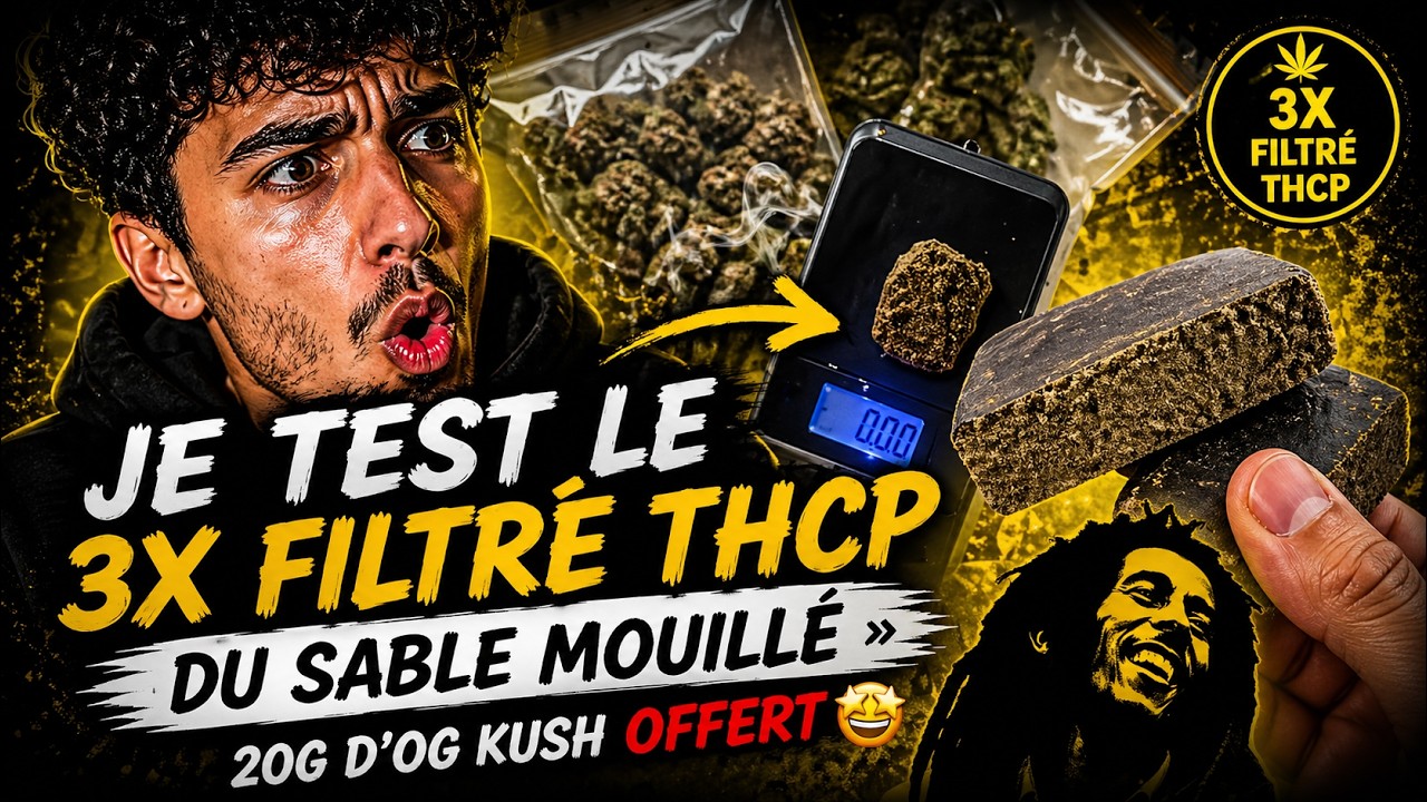 JE TEST LE 3X FILTR&Eacute; THCP - &laquo;&nbsp;DU SABLE MOUILL&Eacute;&nbsp;&raquo;