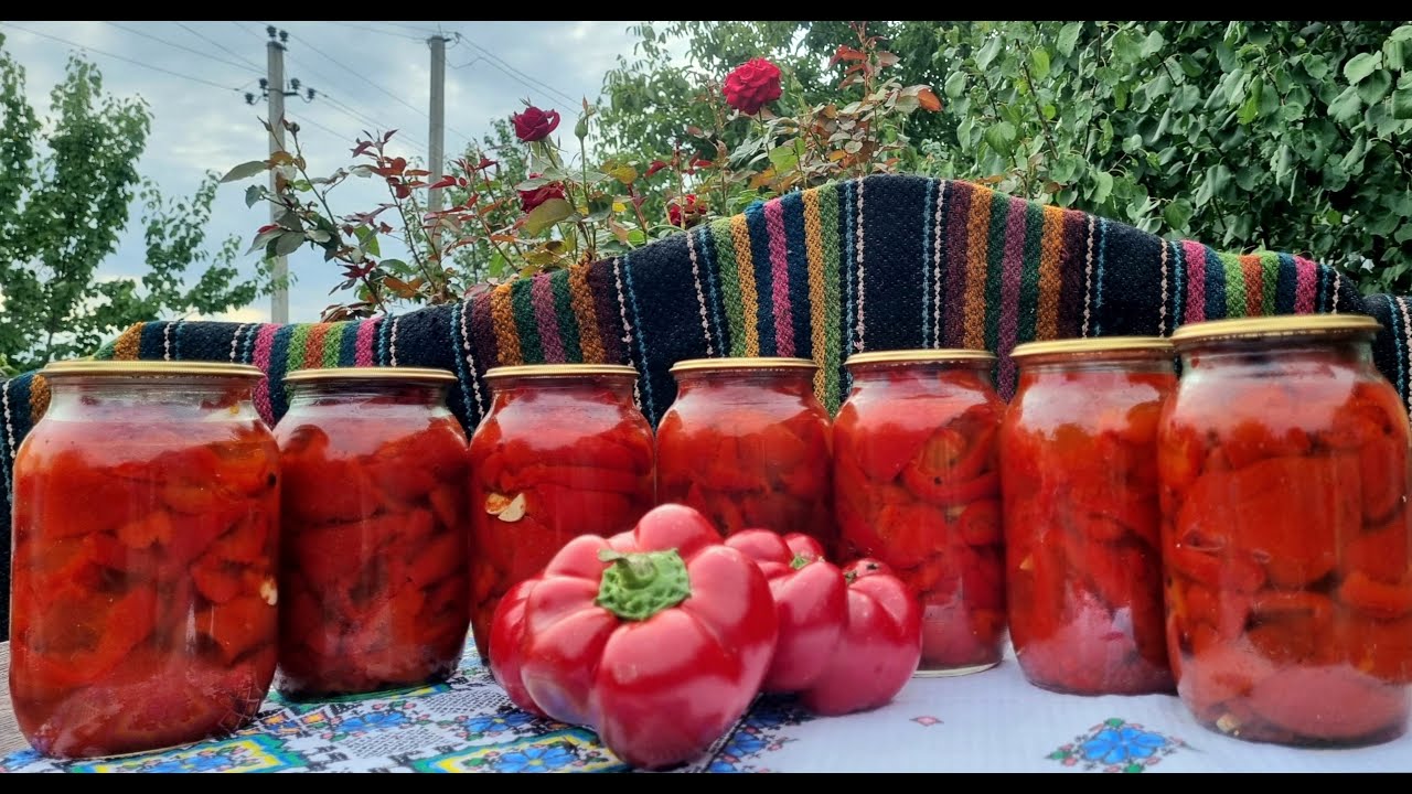 ARDEI DULCI (GOGOSARI) PENTRU IARNA! Cea mai simpla reteta!МАРИНОВАННЫЙ ПЕРЕЦ/ГОГОШАРЫ на Зиму!