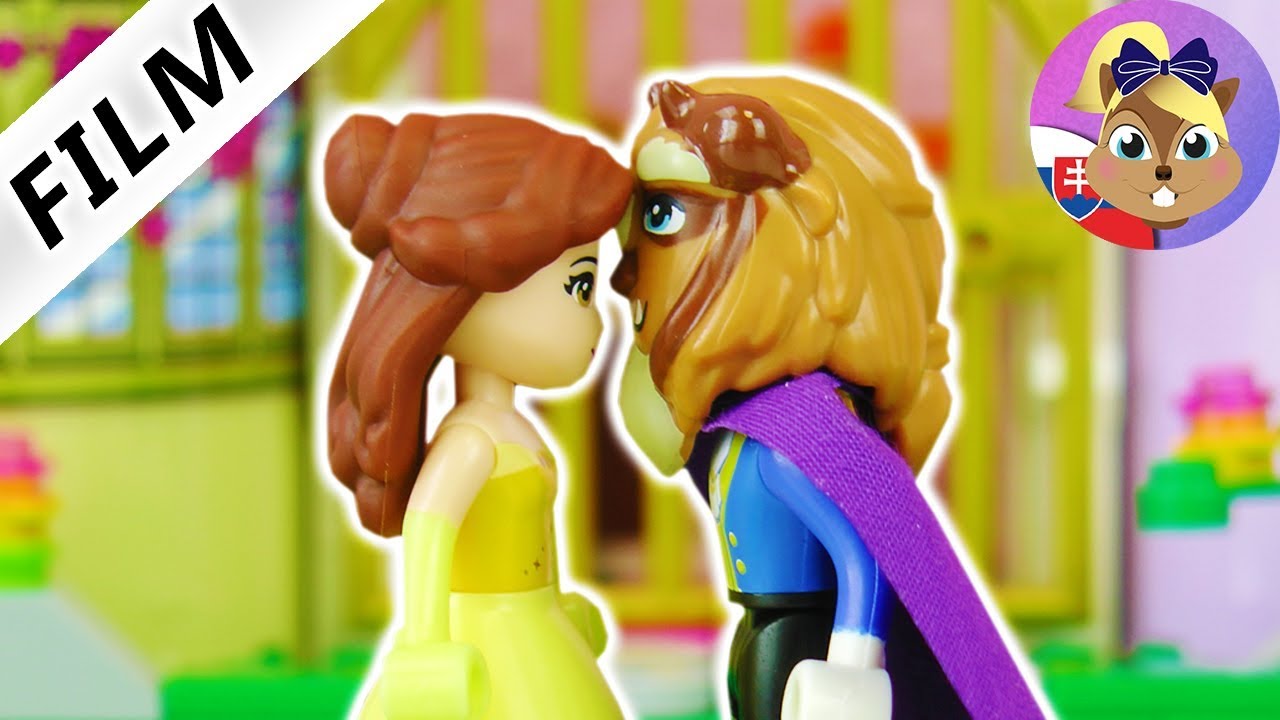 Lego film po slovensky | KRÁSKA A ZVIERA 1. časť | Rozprávka | Princezná Bella Očarujúci Zámok