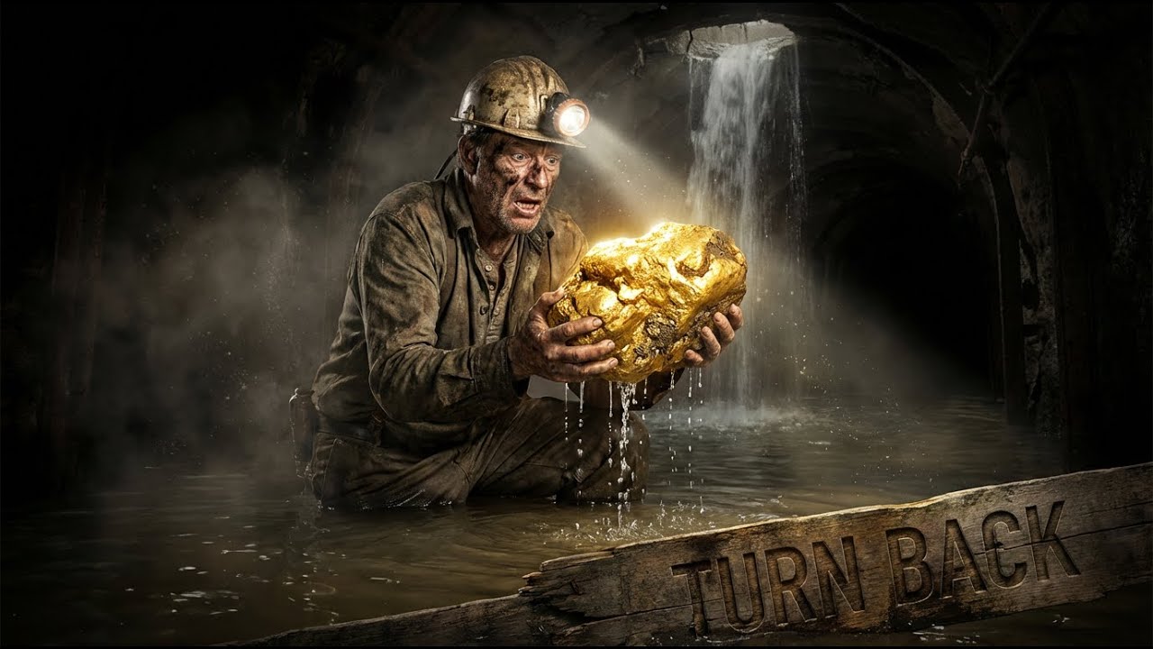 Nobody knew it existed! Miners secretly excavate a 90 mt underground tunnel under heavy rain (ASMR)
