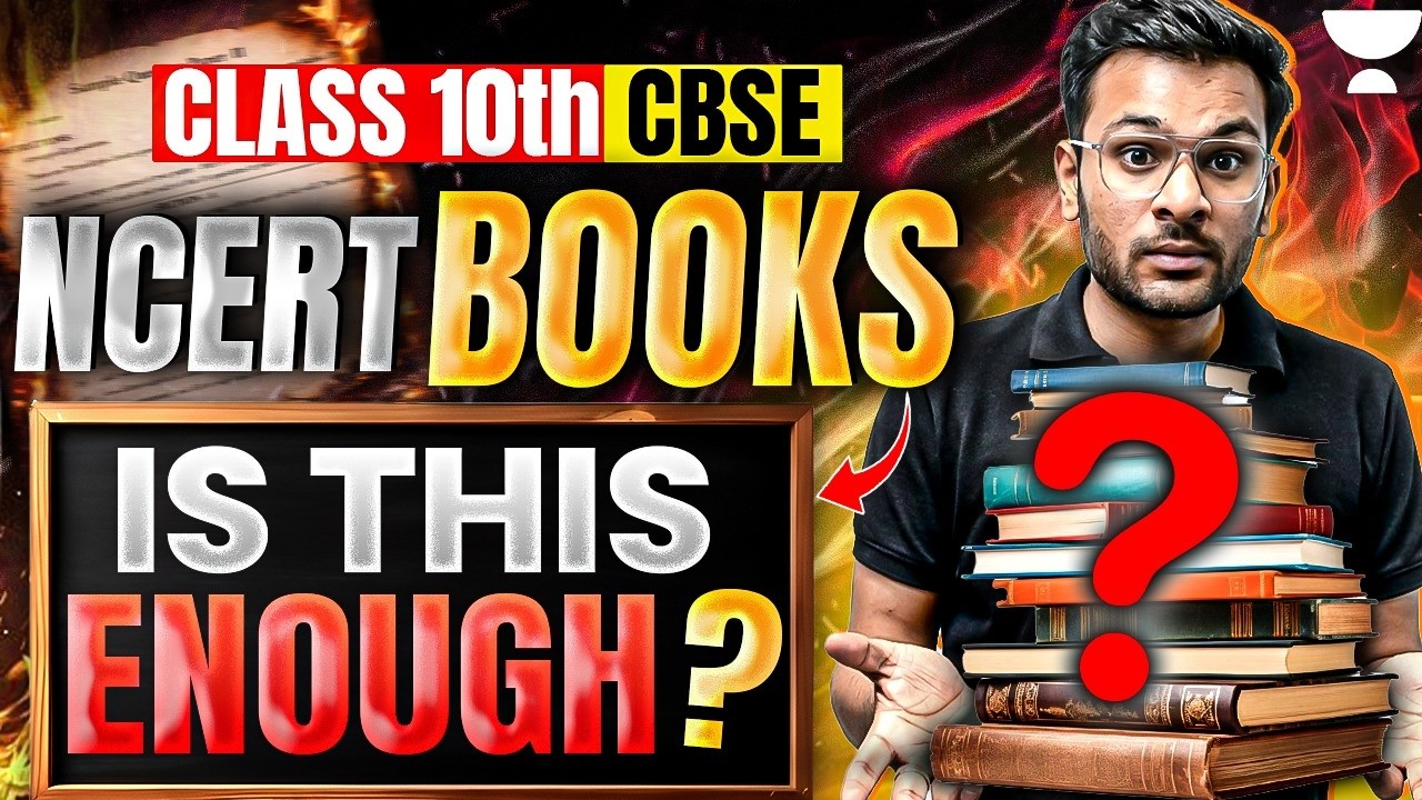 Are NCERT Books Enough? 🤔 for CBSE Class 10 Boards Exam 2027 | Satish Sir |