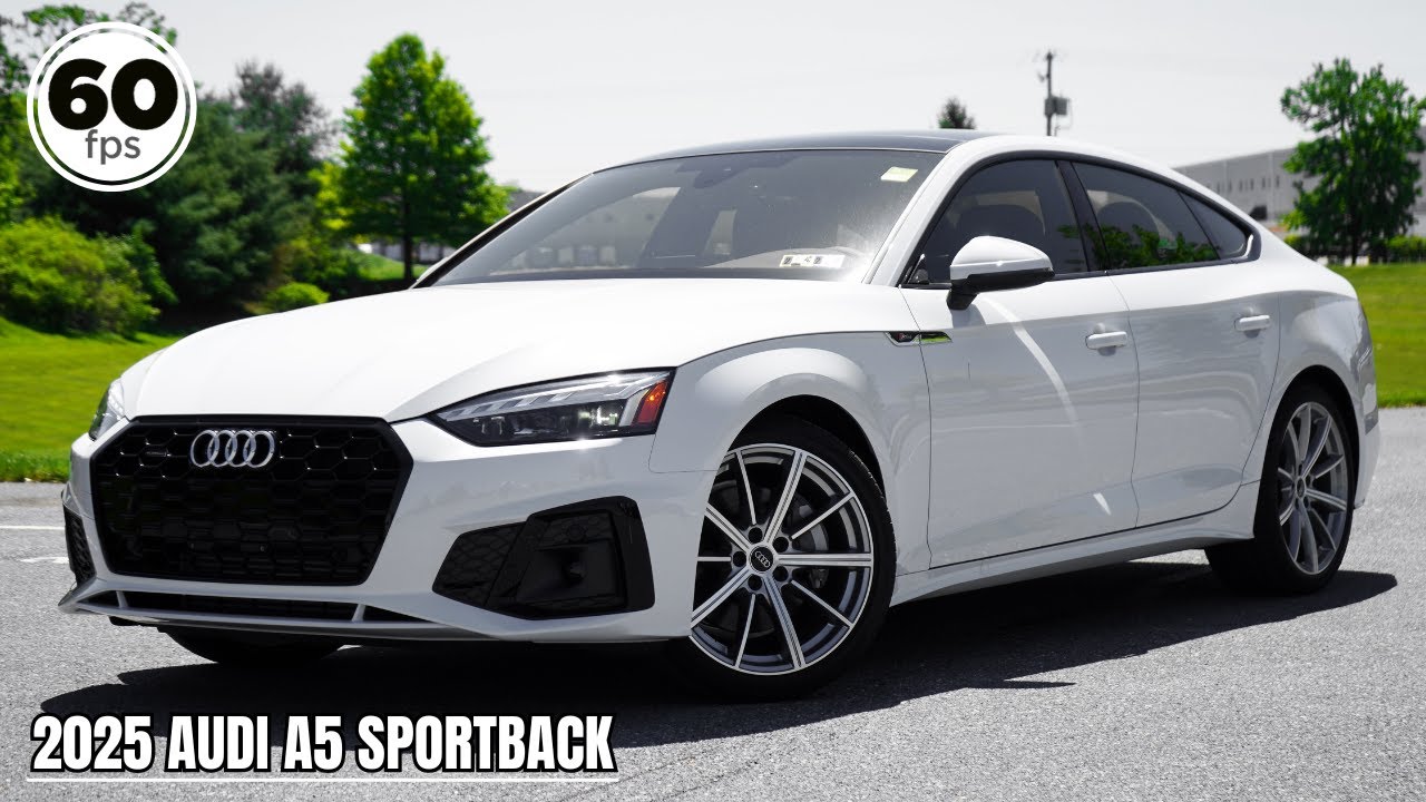 2025 Audi A5 Sportback Review | The BEST LOOKING Luxury Sedan?