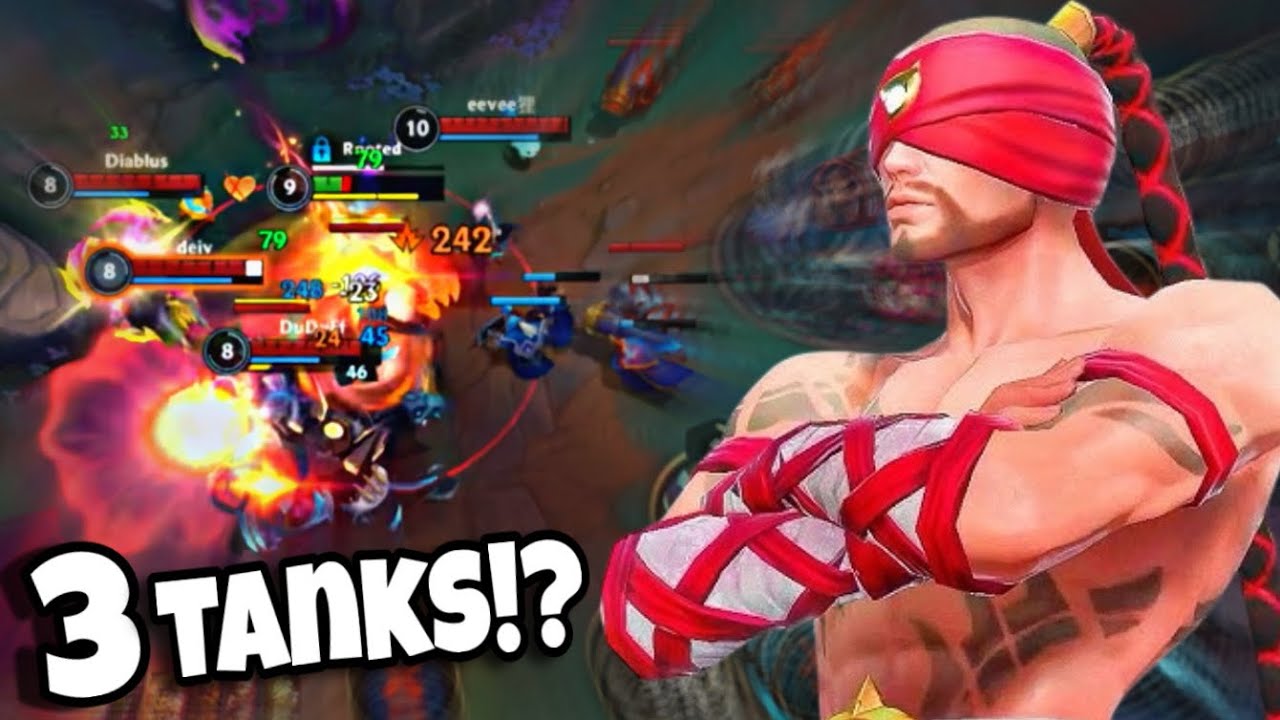 3 Tanks Tried To Stop My Lee Sin 😪