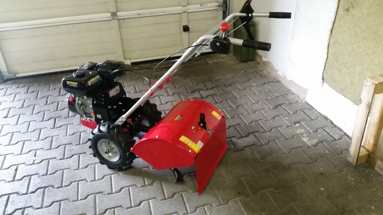 Hecht 750 Gartenfräse, Einachser mit Fräse, kurze Vorstellung,