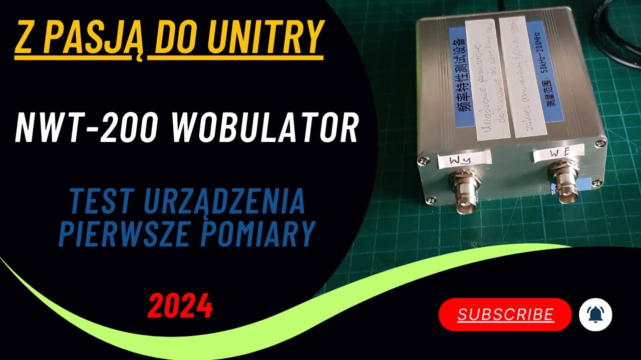 102 NWT-200 pierwsze pomiary #nwt