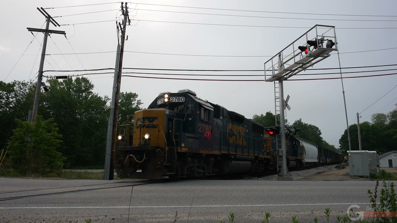Sickly Chasing | CSX L054e Canton, ME to Rumford, ME (6/9/2025)