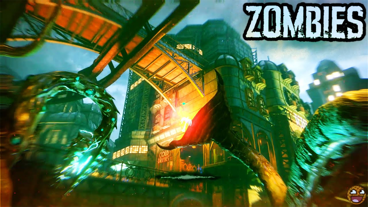 BLACK OPS 3 ZOMBIES: SHADOWS OF EVIL GAMEPLAY! FT. VONDERHAAR & BLUNDELL (First Play Live Reaction)